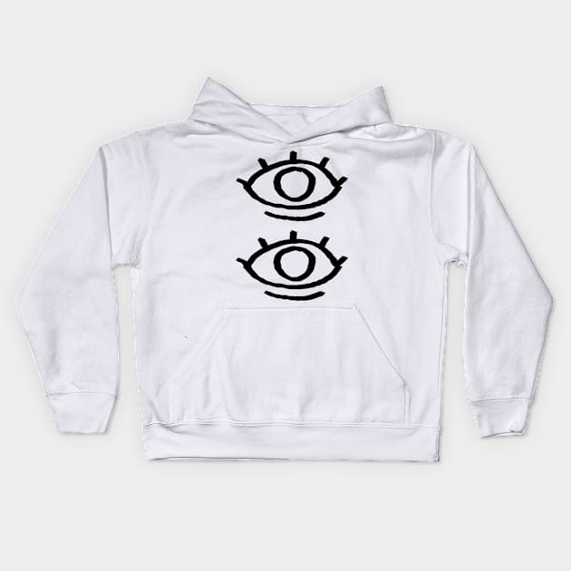 Eyes Darko Kids Hoodie by TVVD